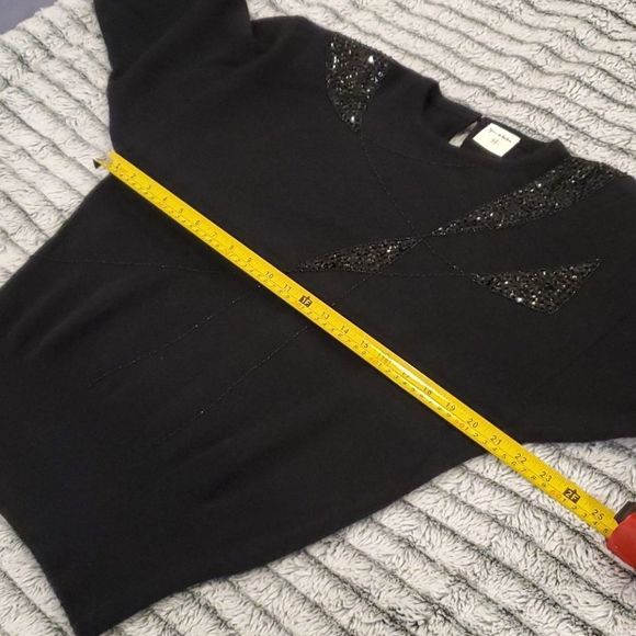 Vintage beaded Yves de Valere sweater size EU42 - Picture 6 of 8